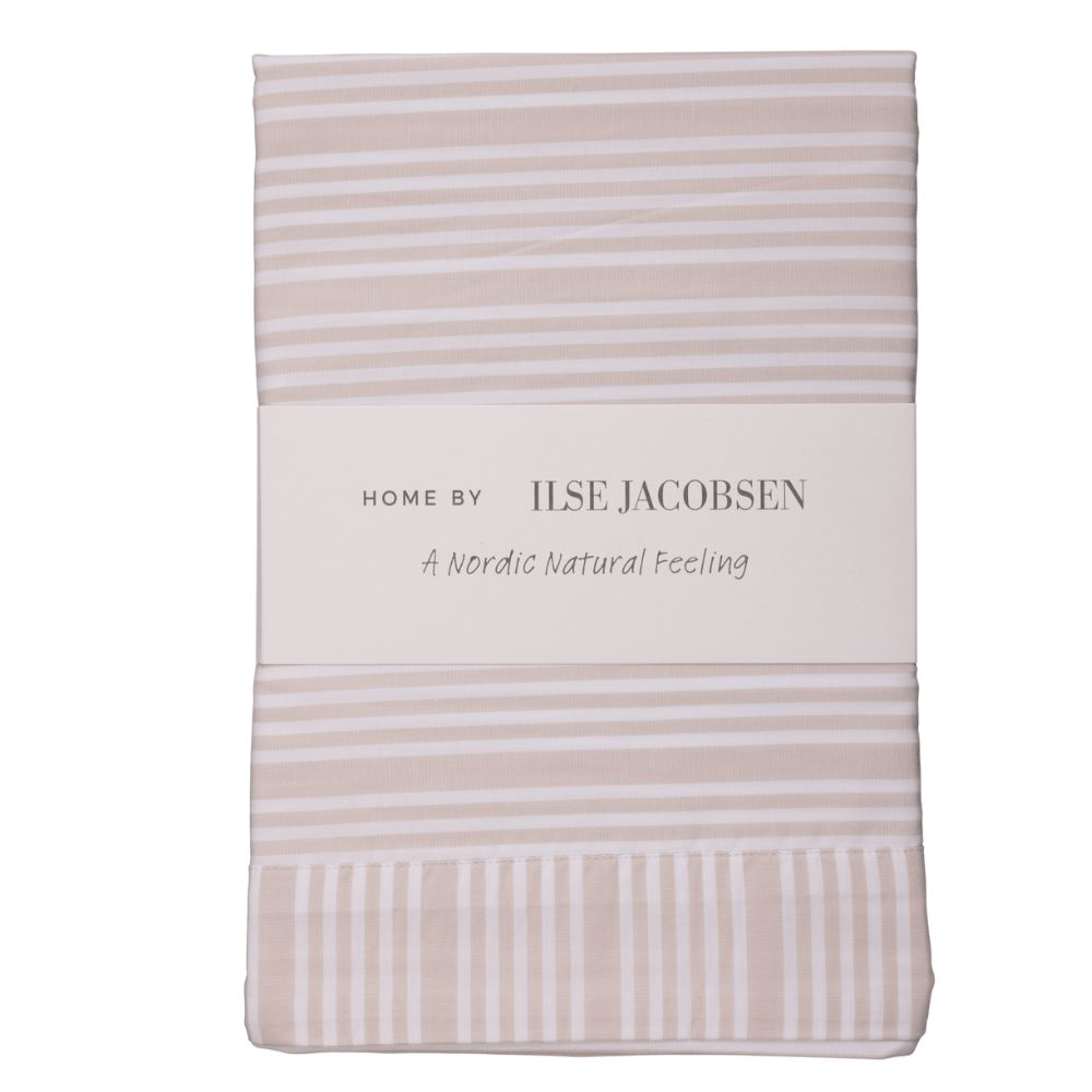 Pillow case - Sand Beige Stripes - 50x60