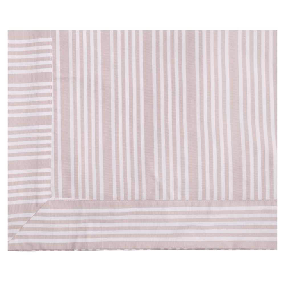Pillow case - Sand Beige Stripes - 50x60