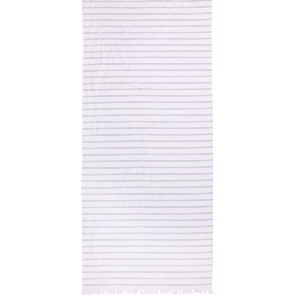Hammam Towel - Powder Blue Stripes