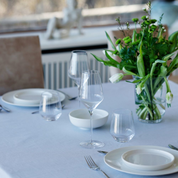 Table cloth - Pearl Blue Elegant Scandinavian Design