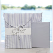 Nordic Sleep Well Set - Powder Blue Stripes - 140×220+63×60