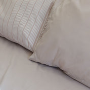 Mix & match duvet cover, pillowcases & flat sheet for a complete percale bedding set.