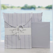 Nordic Sleep Well Set - Powder Blue Stripes - 150×210+50×60