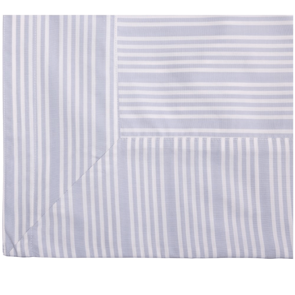 Duvet Set - Powder Blue Stripes