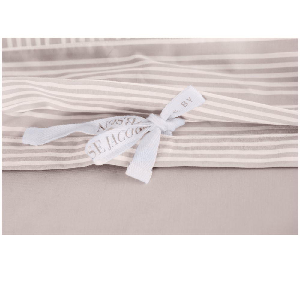 Duvet Set - Sand Beige Stripes