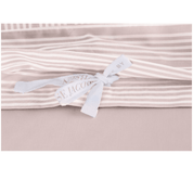 Påslakanset - Powder Rose Stripes