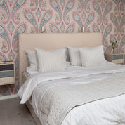 Dubbelt Påslakan - Sand Beige Randigt - 240x220