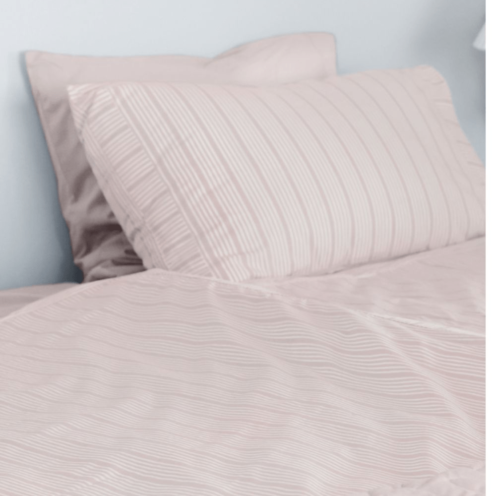 Påslakanset - Powder Rose Stripes