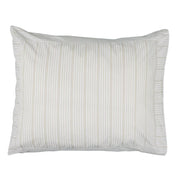 Pillow Case - Sand Beige Stripes - 60x70