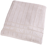 Bath Towel - Sand Beige Stripes - Home by Ilse Jacobsen