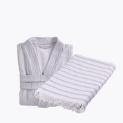 Coastal Haven Gift Set - Powder Blue Stripes - Home by Ilse Jacobsen