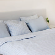 Duvet Cover - Powder Blue Stripes - 140x220 - Home by Ilse Jacobsen