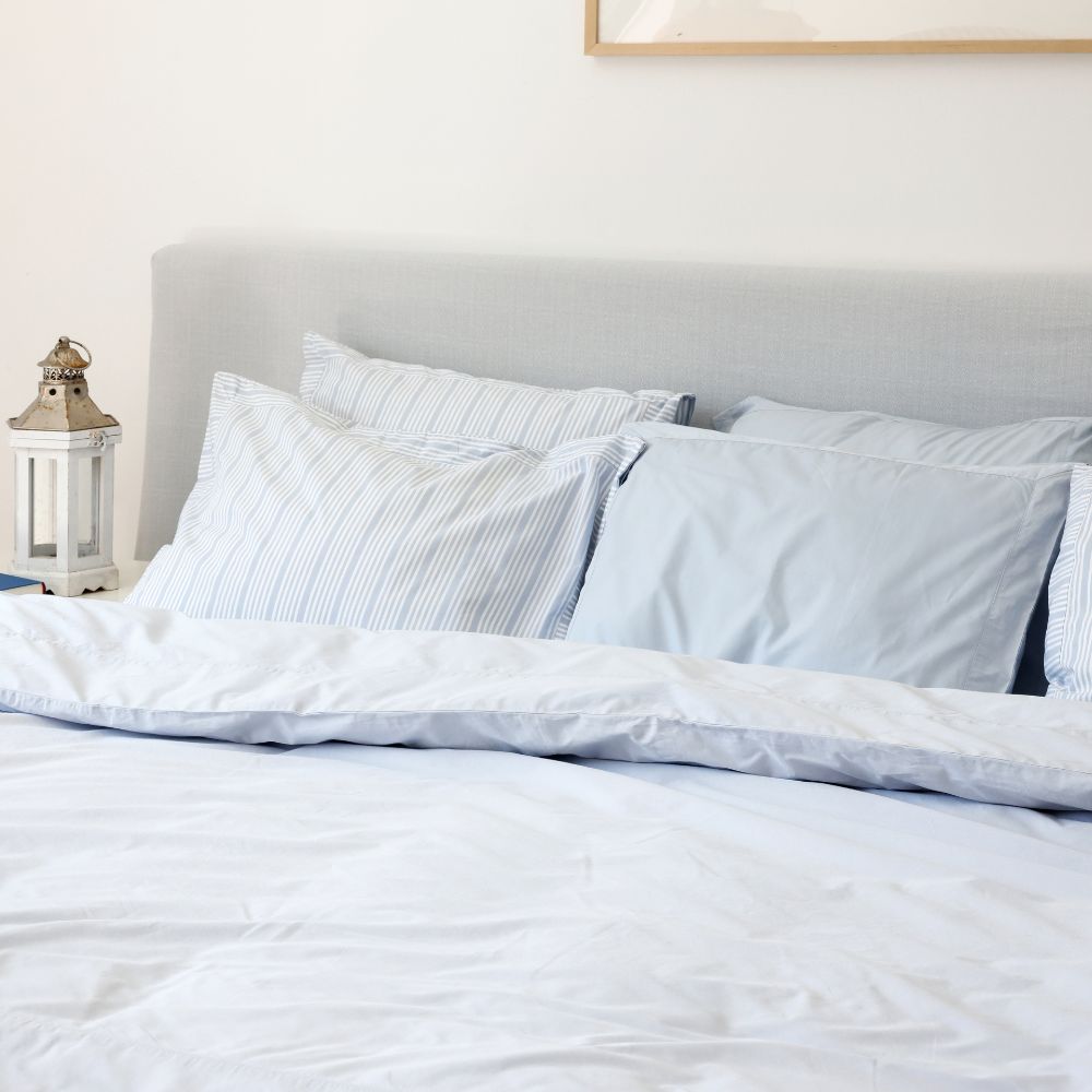 Duvet Set - Powder Blue - 140x220+50x70 - Home by Ilse Jacobsen