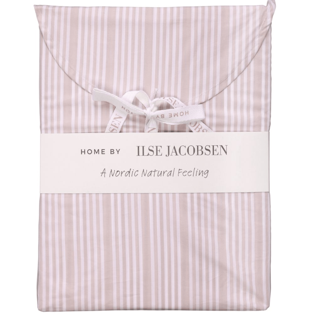 Duvet Set - Powder Rose Stripes 140×220+63×60 - Home by Ilse Jacobsen