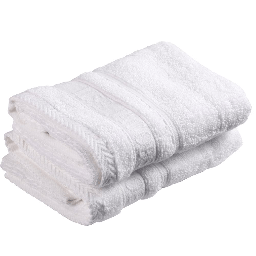 Guest Towel - Set of 2 pcs - White - Home by Ilse Jacobsen