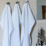 Guest Towel - Set of 2 pcs - White - Home by Ilse Jacobsen
