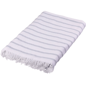 Hammam Towel - Powder Blue Stripes - Home by Ilse Jacobsen