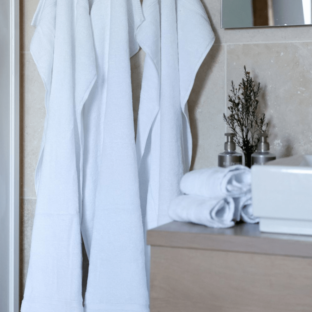 Hand Towel - Set of 2 pcs - White - Home by Ilse Jacobsen