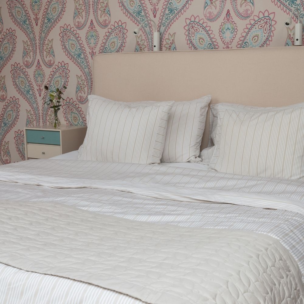 Nordic Luxury Bed Runner - Sand Beige - 60x220 - Home by Ilse Jacobsen