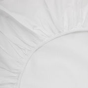 Percale Fitted sheet - White - 180x200+40 cm - Home by Ilse Jacobsen