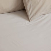 Percale Flat sheet - Sand beige - 260x260 - Home by Ilse Jacobsen