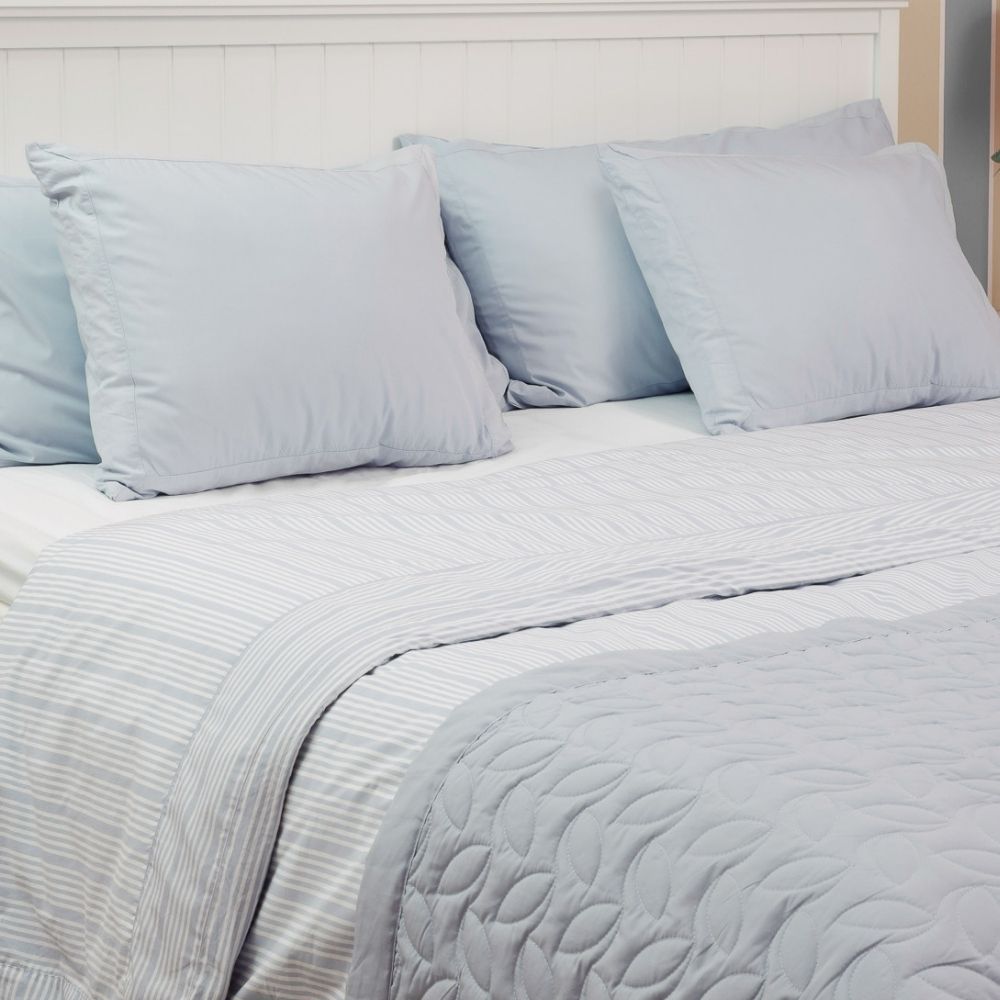 Percale Flat sheet - White - 260x260 - Home by Ilse Jacobsen