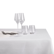 Table cloth - Pearl White Elegant Scandinavian Design - Home by Ilse Jacobsen
